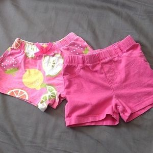 2 pairs of summer shorts